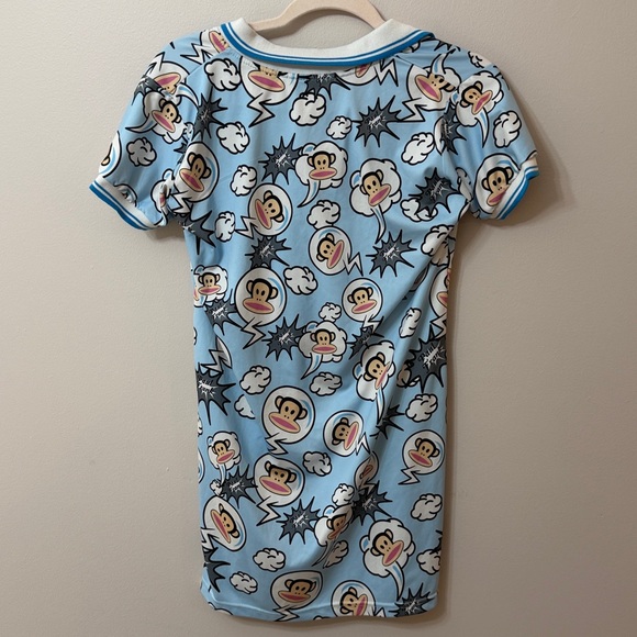 Paul Frank Light Blue Polo Mini Dress - Picture 5 of 7